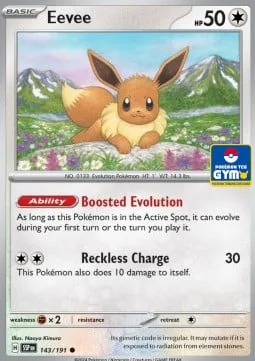 Eevee [Boosted Evolution | Reckless Charge]