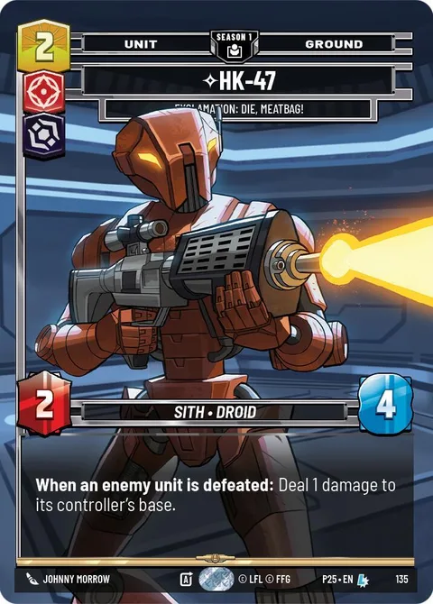 HK-47, Exclamation: Die, Meatbag!