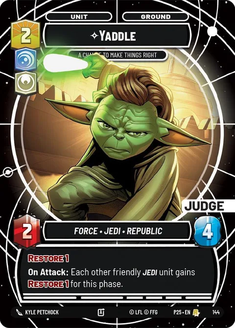 Yaddle, A Chance To Make Things Right