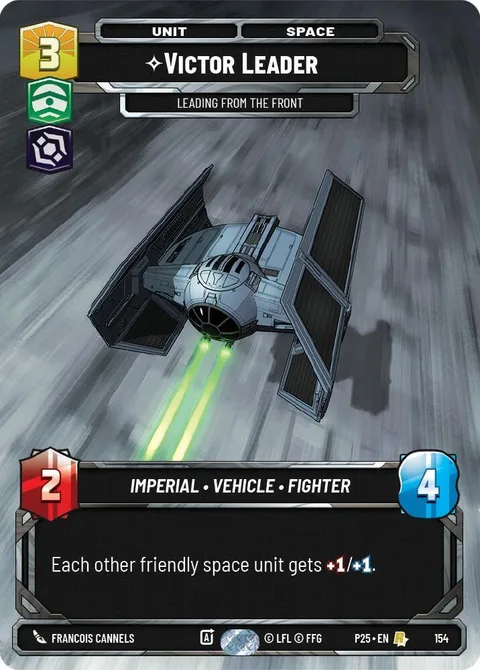 Victor Leader, Leading from the Front