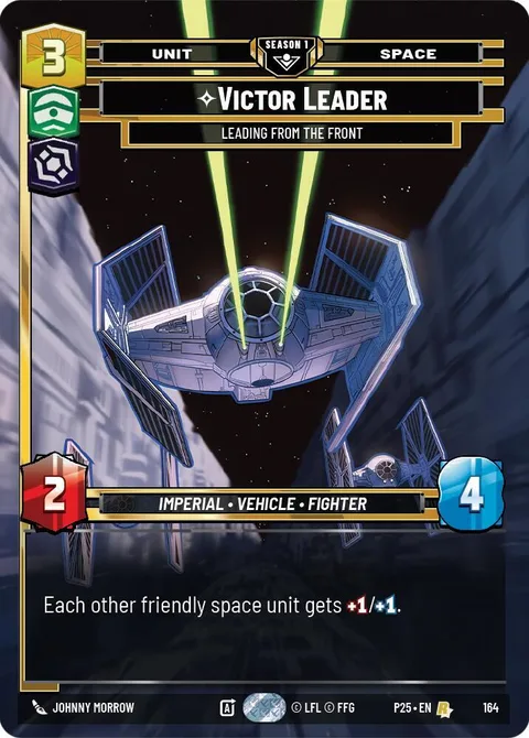 Victor Leader, Leading from the Front