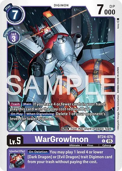 WarGrowlmon (BT24-076)