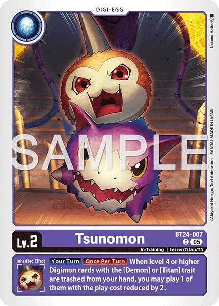 Tsunomon (BT24-007)