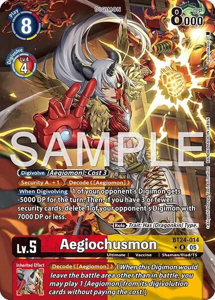 Aegiochusmon (BT24-014)