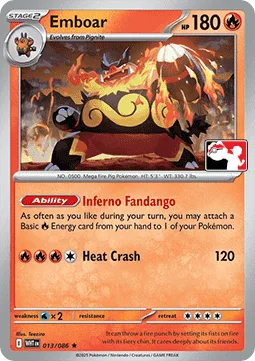 Emboar [Inferno Fandango | Heat Crash | SV]