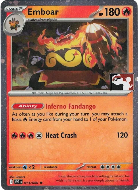 Emboar [Inferno Fandango | Heat Crash | SV]