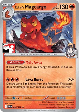 Ethan's Magcargo [Melt Away | Lava Burst]