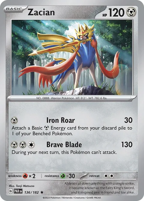 Zacian [Iron Roar | Brave Blade]