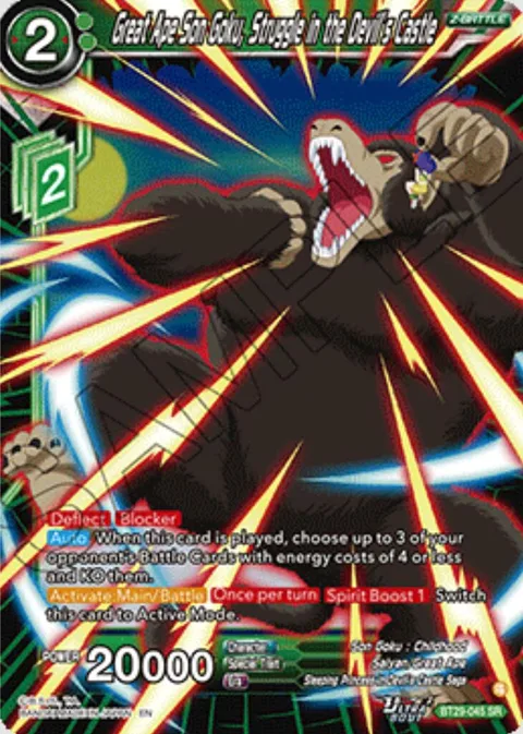 Great Ape Son Goku, Struggle in the Devil's Castle
