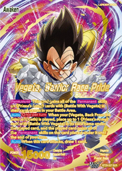 Vegeta // Vegeta, Warrior Race Pride