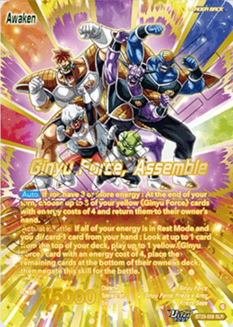 Ginyu // Ginyu Force, Assemble