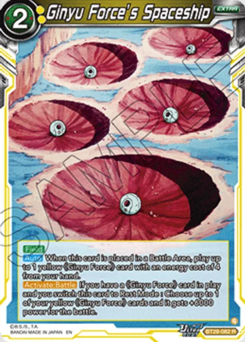 Ginyu Force's Spaceship