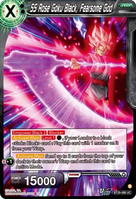 SS Rosé Goku Black, Fearsome God
