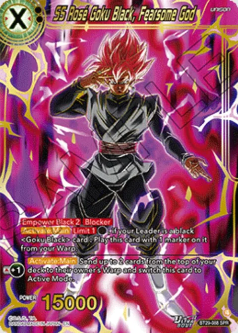 SS Rosé Goku Black, Fearsome God