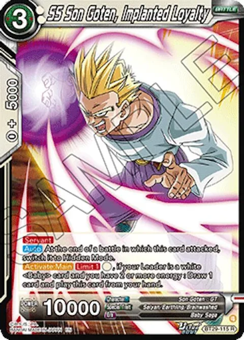 SS Son Goten, Implanted Loyalty