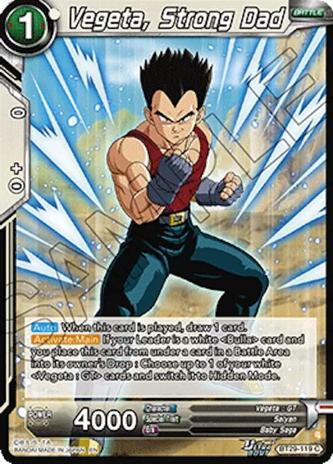 Vegeta, Strong Dad