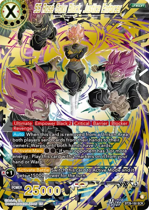 SS Rosé Goku Black, Justice Enforcer