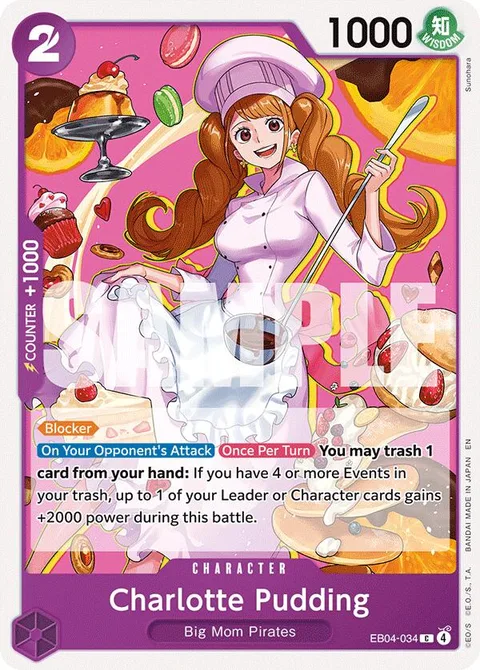 Charlotte Pudding (EB04-034)