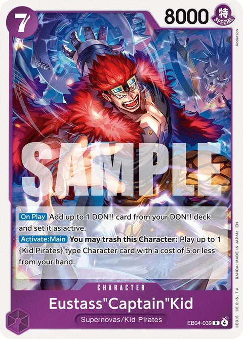 Eustass""Captain""Kid (EB04-039)