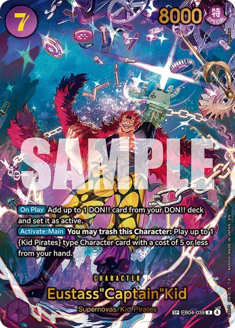 Eustass""Captain""Kid (EB04-039)