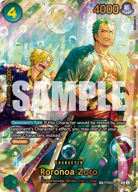 Roronoa Zoro (PRB02-006)