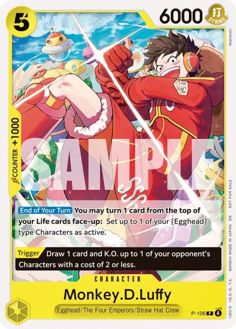 Monkey.D.Luffy (P-106)