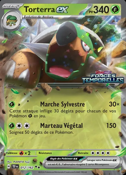 Torterra ex [Forest March | Jungle Hammer]