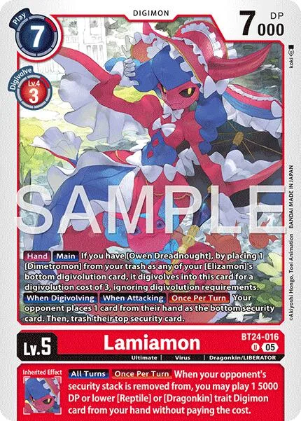 Lamiamon (BT24-016)