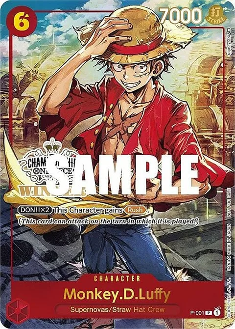 Monkey.D.Luffy (P-001)