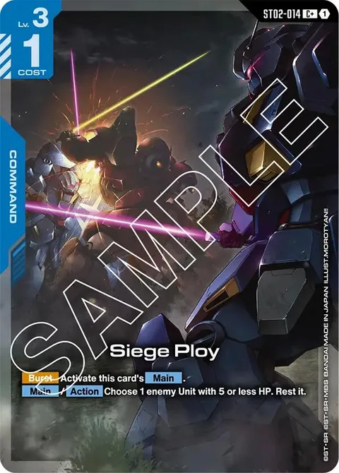 Siege Ploy (ST02-014)