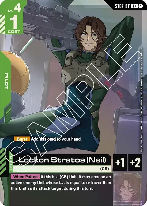 Lockon Stratos (Neil) (ST07-011)