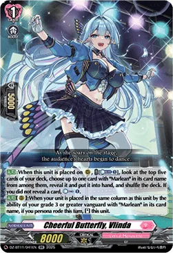 Cheerful Butterfly, Vlinda [D-Format]