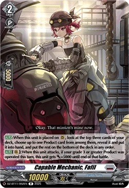 Capable Mechanic, Fafil [D-Format]