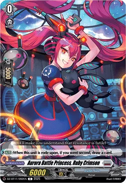 Aurora Battle Princess, Ruby Crimson [D-Format]