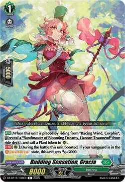 Budding Sensation, Gracia [D-Format]