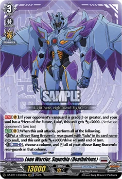 Lone Warrior, Superbia (Deathdrives) [D-Format]