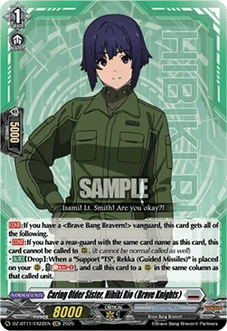 Caring Older Sister, Hibiki Rio (Brave Knights) [D-Format]