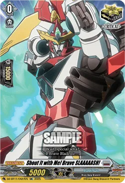 Shout It with Me! Brave SLAAAAASH! [D-Format]