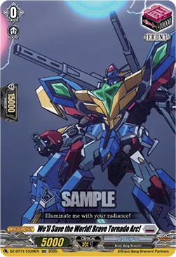 We'll Save the World! Brave Tornado Arc! [D-Format]