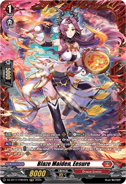 Blaze Maiden, Eesure [D-Format]