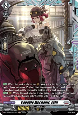 Capable Mechanic, Fafil [D-Format]