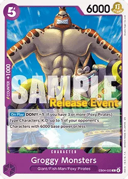 Groggy Monsters (EB04-033)