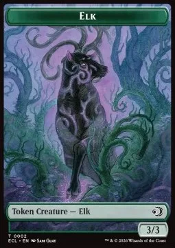 Elk Token (G 3/3) // Oko, Shadowmoor Scion Emblem
