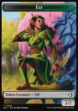 Elf Token (BG 2/2) // Treasure Token