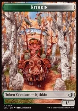 Kithkin Token (GW 1/1) // Treasure Token