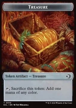 Treasure Token // Scarecrow Token (A 2/2)