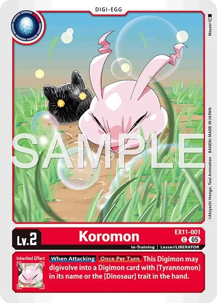 Koromon (EX11-001)