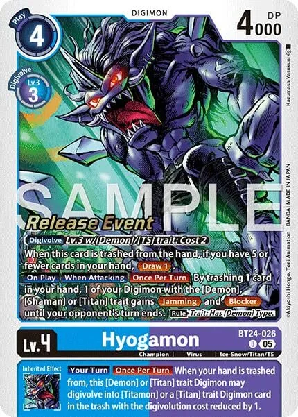 Hyogamon (BT24-026)