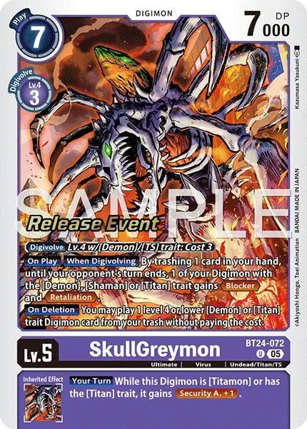 SkullGreymon (BT24-072)