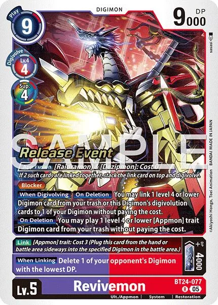 Revivemon (BT24-077)